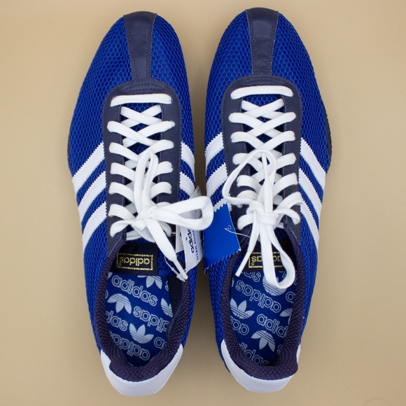 Vintage Adidas Titan Air Mesh Blue Shoes 519774 Men's Size 13 - Picture 5 of 9